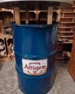 Affligem Statafel, Verzamelen, Biermerken, Ophalen, Gebruikt, Reclamebord, Plaat of Schild, Jupiler