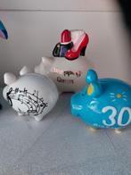 3 stuks, Verzamelen, Spaarpotten, Ophalen, Nieuw, Steen, Aardewerk of Keramiek