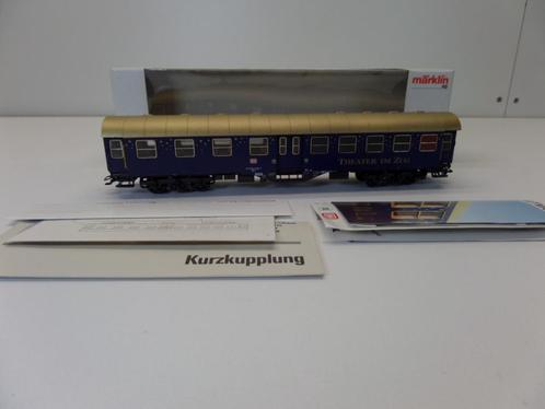 Marklin Märklin 4299 H0 Personenrijtuig 'Theater im Zug' DB, Hobby en Vrije tijd, Modeltreinen | H0, Zo goed als nieuw, Wagon