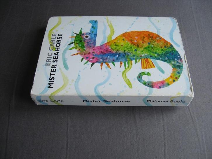 Eric Carle - Mister Seahorse (board book), Boeken, Kinderboeken | Kleuters, Gelezen, Fictie algemeen, Voorleesboek, Ophalen of Verzenden