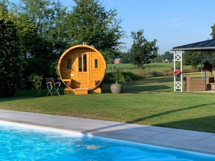 barrel saunas nu zeer scherp geprijsd neem contact op, Tuin en Terras, Zwembaden, Nieuw, Minder dan 80 cm, 200 tot 400 cm, 300 cm of meer