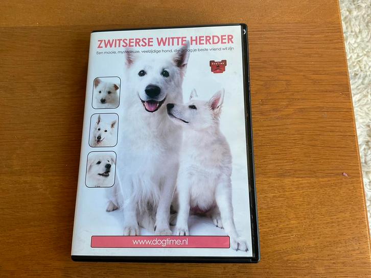 DVD - Zwitserse Witte Herder - 2 uur kijkplezier, Boeken, Dieren en Huisdieren, Zo goed als nieuw, Honden, Ophalen of Verzenden
