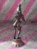 Mooi antiek Oosters brons beeld van dansende Devi 22,5 cm., Ophalen of Verzenden