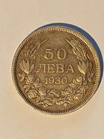 50 leva 1930 - zilver, Ophalen of Verzenden, Bulgarije, Losse munt, Zilver