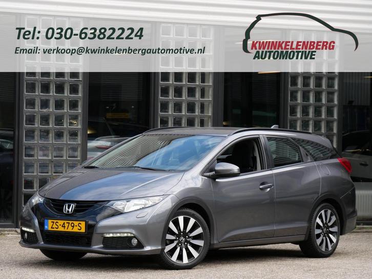 Honda Civic TOURER 1.8 SPORT/ CAMERA/ TREKHAAK/ ADAPTIEF DEM, Auto's, Honda, Te koop, Civic, ABS, Achteruitrijcamera, Airbags