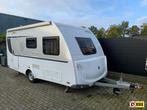 Knaus Sport 420 QD Voortent/Zakluifel, Caravans en Kamperen, Caravans, Overige typen, Schokbreker, Bedrijf, Treinzit