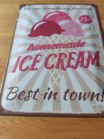 Stalen borden, Huis en Inrichting, Woonaccessoires | Tekstborden en Spreuken, Ophalen of Verzenden, Zo goed als nieuw