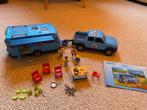 Playmobil caravan met pick up 9502, Ophalen of Verzenden, Gebruikt