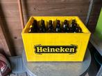 Heineken kratje met lege flesjes, Ophalen of Verzenden, Gebruikt