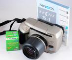 Minolta Vectis S-1 met 28-56mm/4.0-5.6 KLAAR VOOR GEBRUIK, Gebruikt, Spiegelreflex, Ophalen of Verzenden, Cameraforsale@live.nl