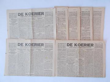 DE KOERIER - Deventer / 7 nummers uit het jaar 1945
