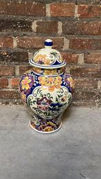 Polychrome boch belgium vaas, Ophalen