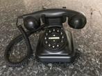 Klassieke Draaischijf Telefoon Zwart, Telecommunicatie, Vaste telefoons | Niet Draadloos, Ophalen of Verzenden, Zo goed als nieuw