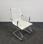 Design Vergaderstoel Marseille - Wit 24143, Ophalen, Wit, Eén