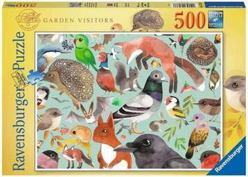Ravensburger - Bezoekers van de Tuin - 500 stukjes beschikbaar voor biedingen