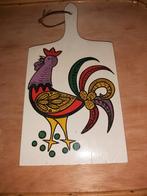 Vintage Snijplank met Haan Afbeelding, Ophalen of Verzenden, Gebruikt