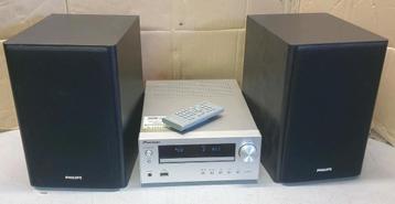 Pioneer set x-hm10 + philips speakers + bluetooth beschikbaar voor biedingen