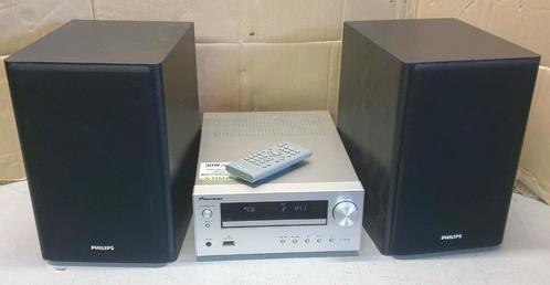 Pioneer set x-hm10 + philips speakers + bluetooth, Audio, Tv en Foto, Stereo-sets, Gebruikt, Cd-speler, Tuner of Radio, Speakers