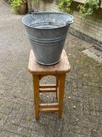 Zinken emmer, Ophalen, Minder dan 30 cm, Minder dan 60 cm, Rond