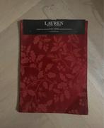 Ralph Lauren home placemats 4 stuks. Kerst NIEUW, Huis en Inrichting, Keuken | Textiel, Ophalen of Verzenden, Nieuw, Rood, Placemat