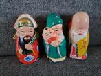 Aziatische beeldjes, set van 3, Antiek en Kunst, Kunst | Niet-Westerse kunst, Ophalen of Verzenden
