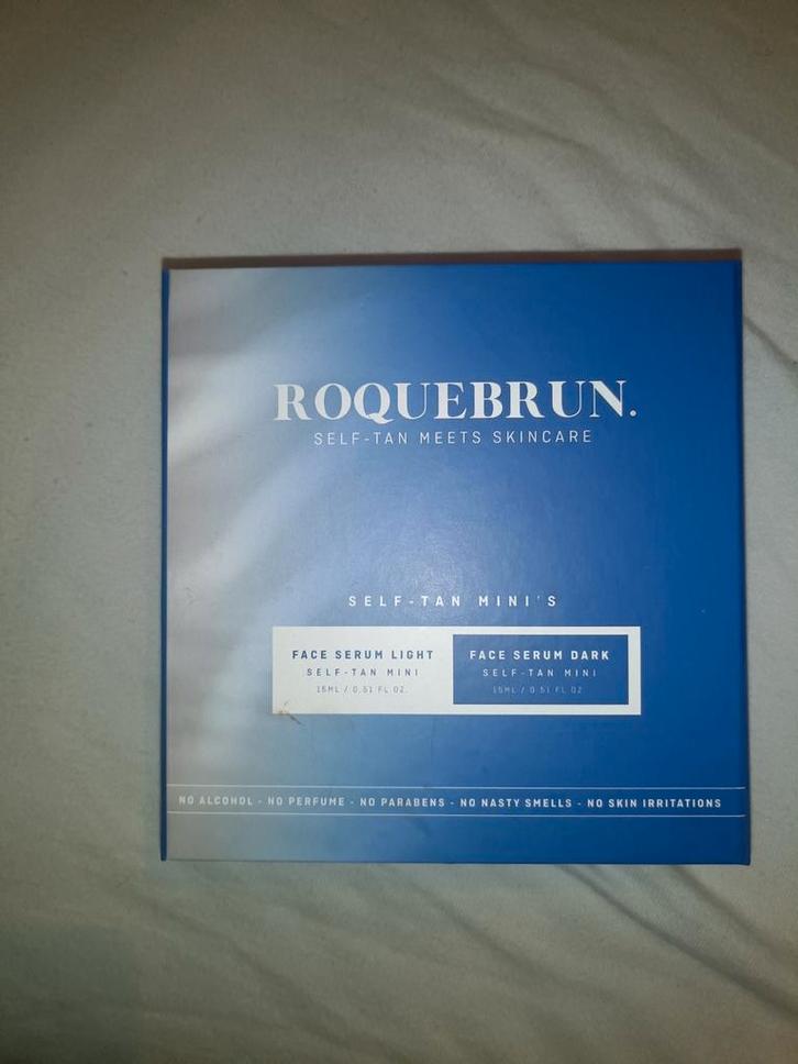 Roquebrun Self-Tan Mini's Gezichtsserum Set, Sieraden, Tassen en Uiterlijk, Uiterlijk | Cosmetica en Make-up, Nieuw, Make-up, Gehele gezicht