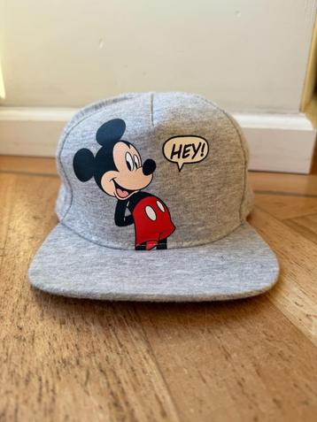 Pet Mickey Mouse opstaande klep rechte grijze baseball cap beschikbaar voor biedingen