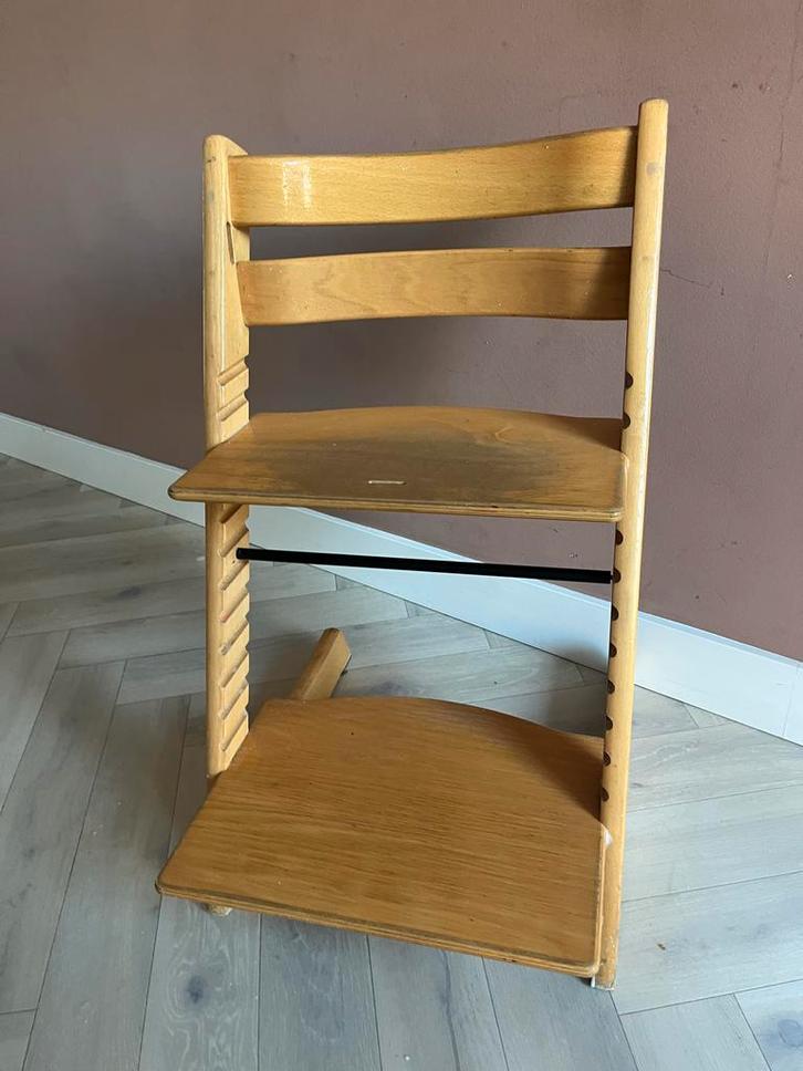 Tripp Trapp Meegroeistoel - Opknapper!, Kinderen en Baby's, Kinderstoelen, Gebruikt, Meegroeistoel, Ophalen of Verzenden