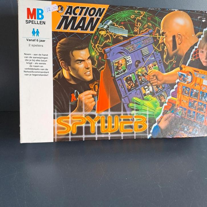 Action man Spyweb, Hobby en Vrije tijd, Gezelschapsspellen | Bordspellen, Ophalen of Verzenden