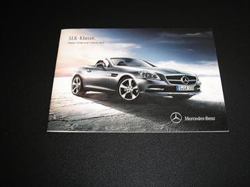 Mercedes-Benz prijslijst SLK-Klasse (R172), Ned., febr. 2011 beschikbaar voor biedingen