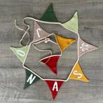 Decoratie rood geel groen vlaggenlijn met naam, Ophalen of Verzenden, Nieuw, Wanddecoratie