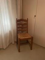 Stoel, Huis en Inrichting, Stoelen, Ophalen, Riet of Rotan, Gebruikt, Bruin