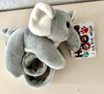 Mini Hugglers Olifant met snap band, Kinderen en Baby's, Speelgoed | Knuffels en Pluche, Nieuw, Ophalen of Verzenden, Olifant