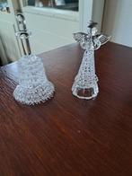 2 oude voorwerpen engel en bel, Ophalen of Verzenden