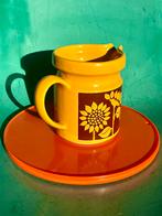 Vintage keramiek okergele karaf kan Waechtersbach W.Germany, Ophalen of Verzenden