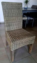 rotan stoel (als nieuw!), Huis en Inrichting, Stoelen, Ophalen, Riet of Rotan, Bruin, Zo goed als nieuw