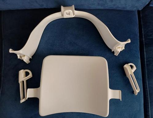 Stokke Tripp Trapp  Baby Set Wit met harnas, Kinderen en Baby's, Kinderstoelen, Zo goed als nieuw, Overige typen, Gordel(s), Stoelverkleiner