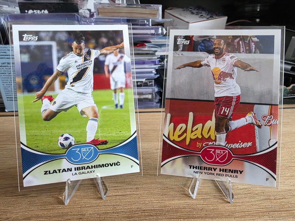 Topps MLS 30th Anniversary Henry Zlatan, Verzamelen, Sportartikelen en Voetbal, Ophalen of Verzenden, Zo goed als nieuw, Buitenlandse clubs