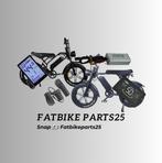 FATBIKE ONDERDELEN V8/V20/H9 (gratis montage) Amsterdam west, Fietsen en Brommers, Ophalen, Zo goed als nieuw, 50 km per accu of meer