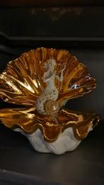 capodimonte schelp bladgoud, Ophalen of Verzenden