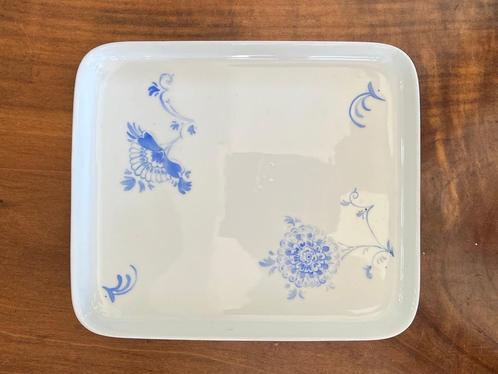 Rechthoekige porseleinen schaal, Huis en Inrichting, Keuken | Servies, Schaal of Schalen, Overige stijlen, Porselein, Ophalen of Verzenden