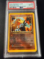 Pokémon Entei Promo 2001 PSA 8 – Movie Reverse Foil #34, Ophalen of Verzenden, Zo goed als nieuw, Foil