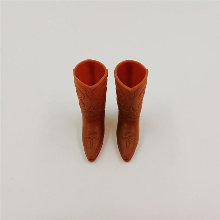 Big Jim Brown Cowboy Boots Mattel 70s, Verzamelen, Poppen, Zo goed als nieuw, Kleertjes, Ophalen of Verzenden