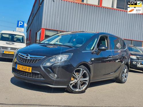 Opel Zafira Tourer 1.4 Cosmo 7p / AUTOMAAT / NAP / PANO / LE, Auto's, Opel, Bedrijf, Te koop, Zafira, ABS, Airconditioning, Bochtverlichting