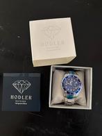 Hodler vanquard -blauw nieuw, Overige merken, Staal, Polshorloge, Nieuw