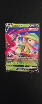 Breloom V - Evolving Skies Pokémon Kaart, Ophalen of Verzenden, Zo goed als nieuw, Losse kaart