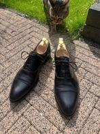 Suitsupply Black Oxford (47), Zwart, Ophalen of Verzenden, Zo goed als nieuw, Veterschoenen