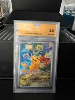 Pikachu paldea evolved promo grade 10, Ophalen of Verzenden, Zo goed als nieuw, Meerdere kaarten, Foil