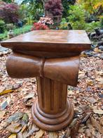 Houten planten zuil, Huis en Inrichting, Woonaccessoires | Zuilen en Pilaren, Ophalen, Gebruikt