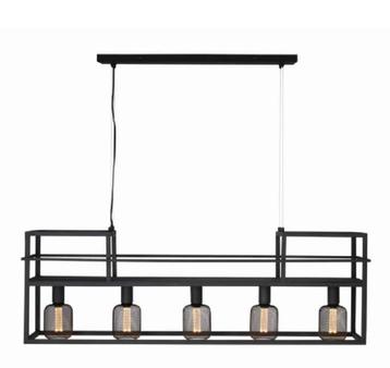 Freelight Hanglamp Culinara Zwart met Rek 120cm beschikbaar voor biedingen